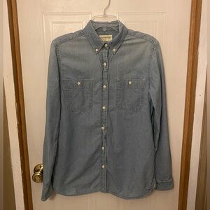 VTG Denim & Supply Ralph Lauren Light Blue Denim Button-Down Shirt